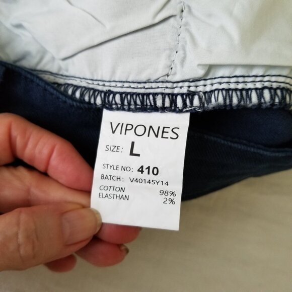 NEW! Cute Dark Blue Denim Mini Pencil Skirt w/Zipper & Button Closure & Pockets - Picture 9 of 10